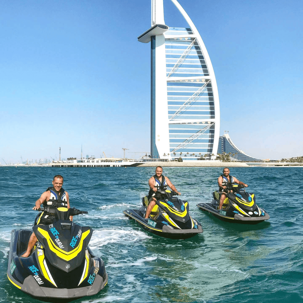 1. Go Jet Skiing in Dubai