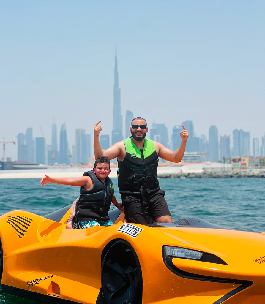 Jet car rental in Dubai